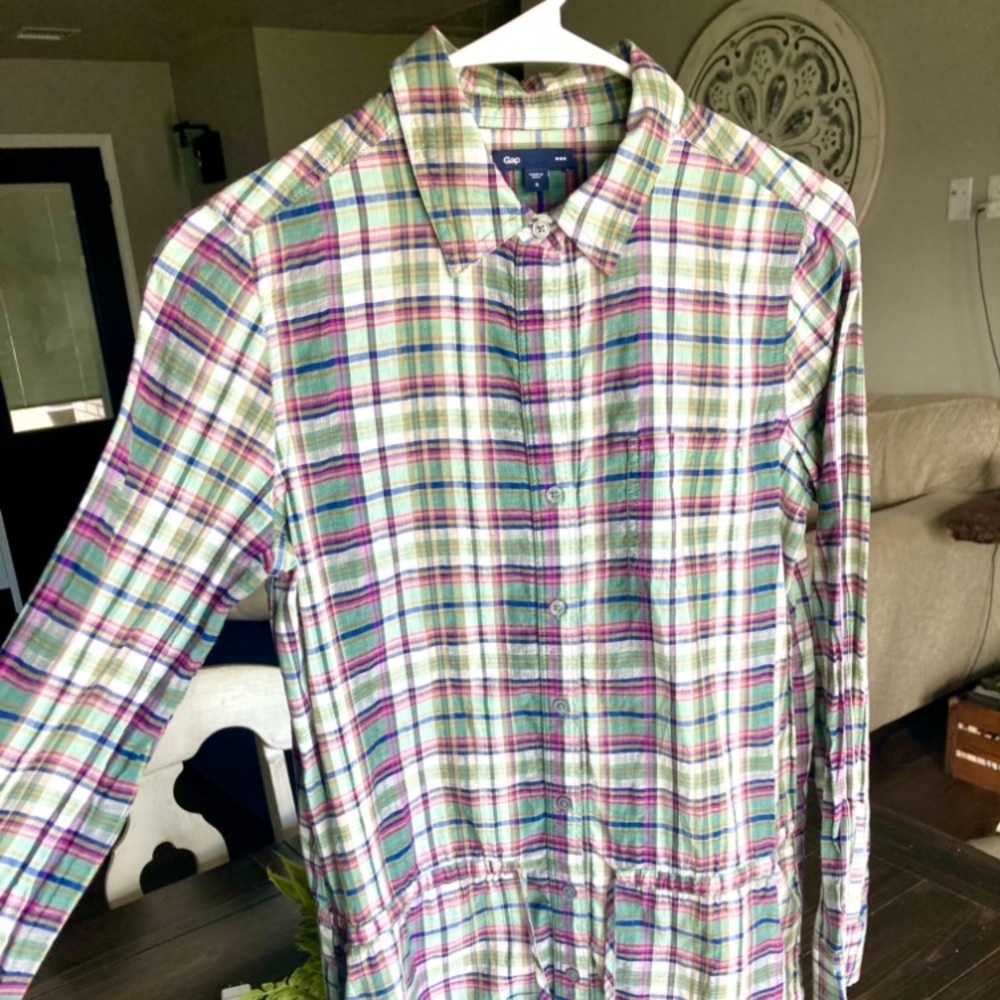 Gap Plaid Dress